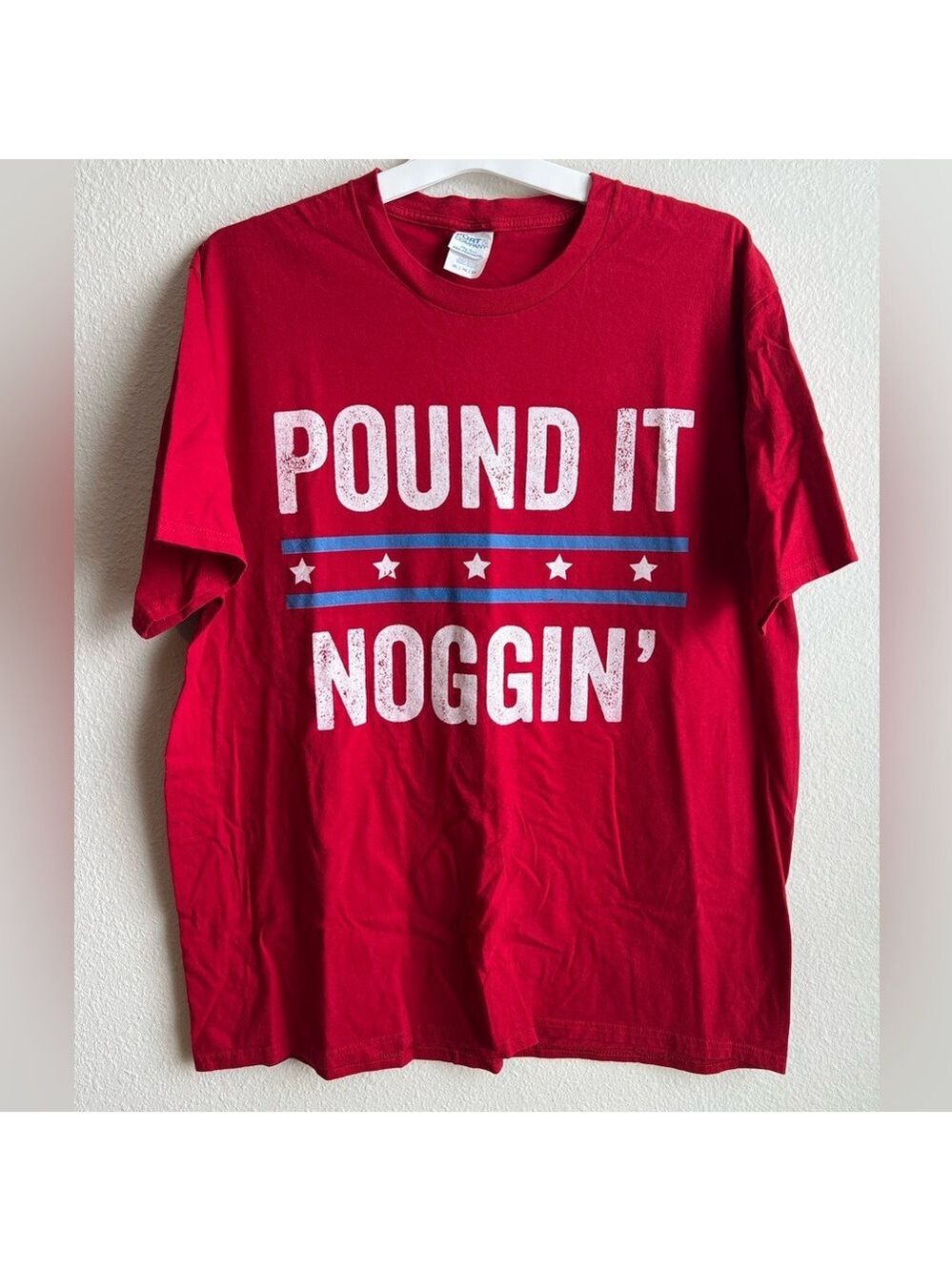 Red 'Pound It Noggin'' Graphic Tee - Dude Perfect